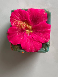 Hawaiian Hibiscus Soap Bar