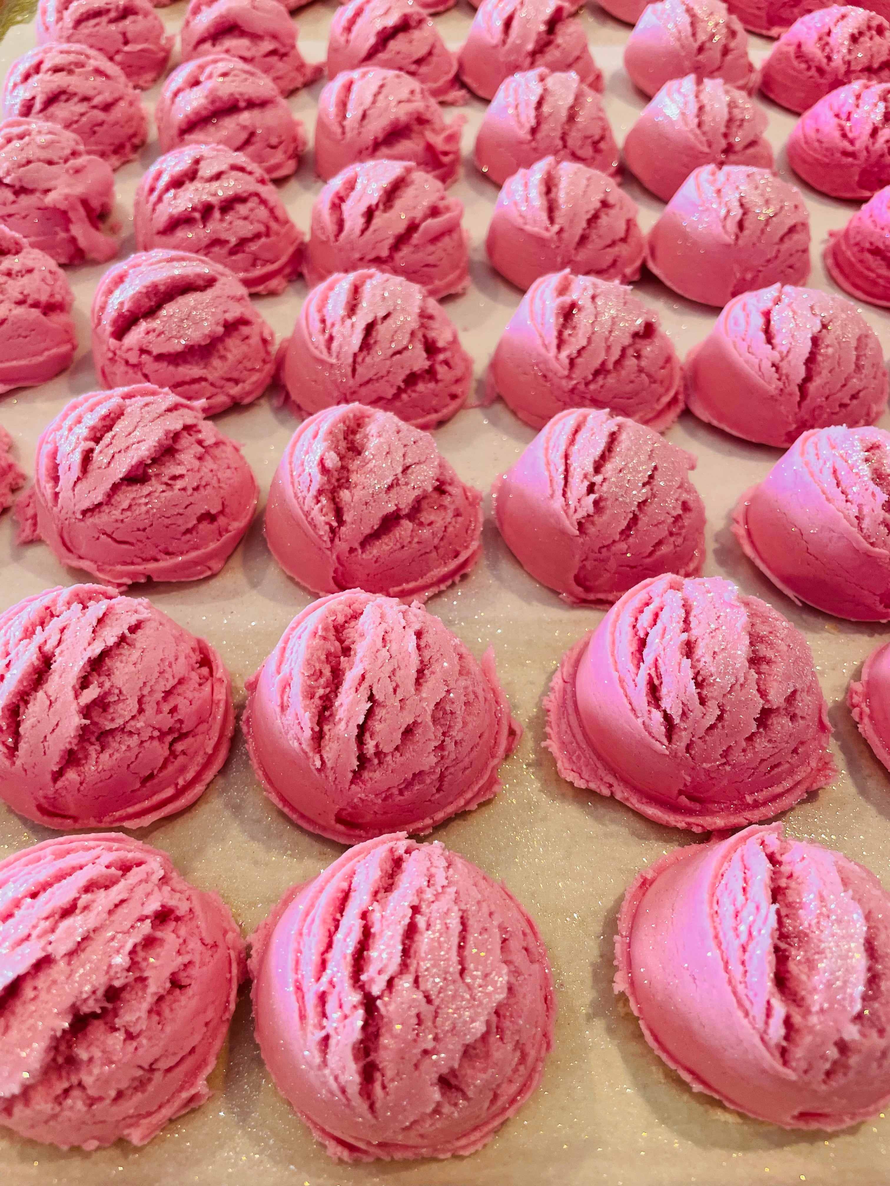 Pink Prosecco Bath Truffles