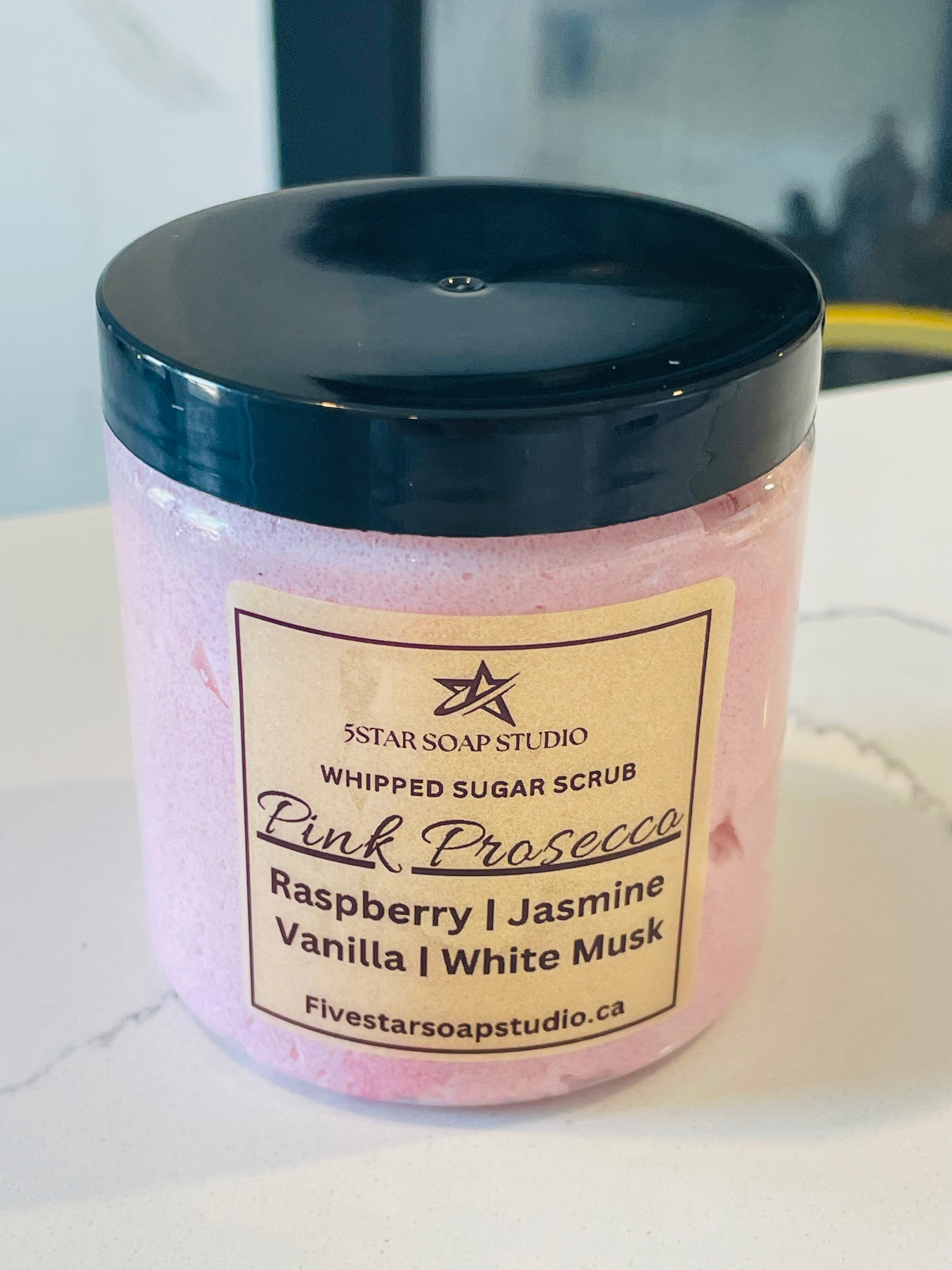 Pink Prosecco Whipped Sugar Scrub