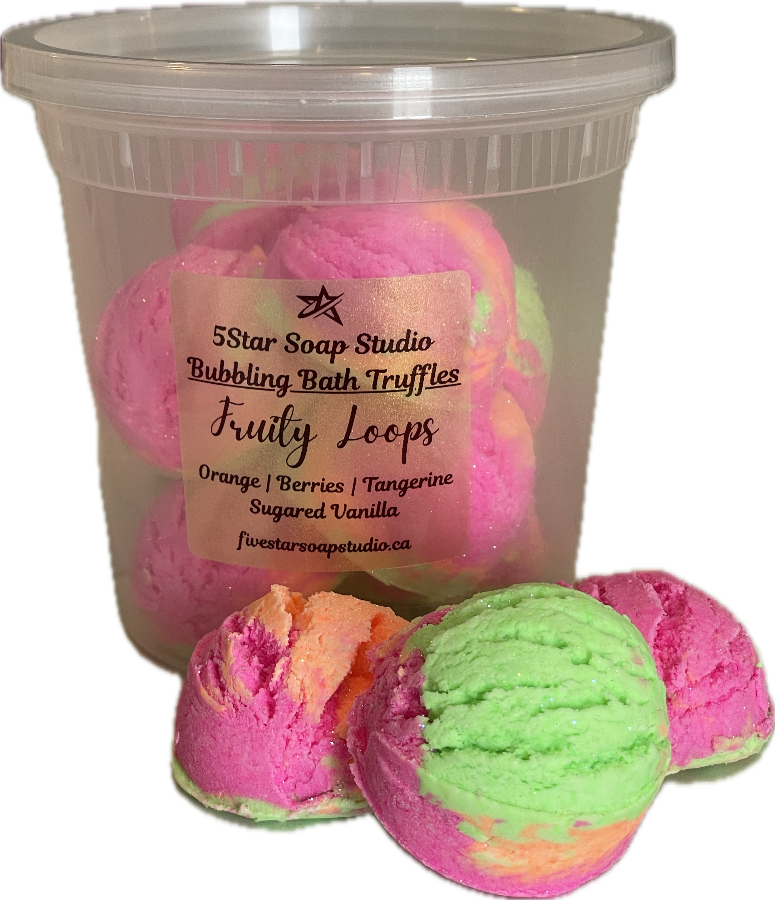 Fruity Loops Bath Truffles