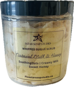 Oatmeal Milk & Honey Whipped Sugar Scrub