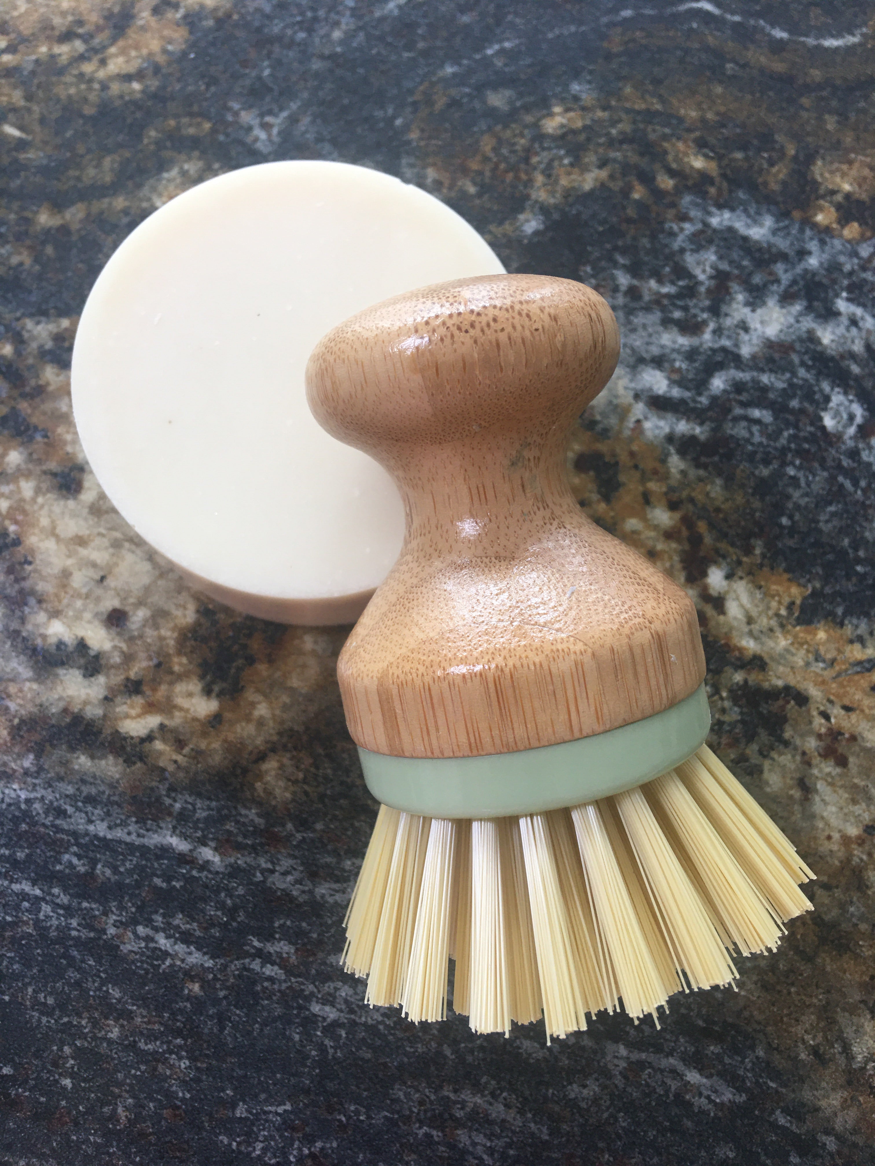 Dish Scrubber Brush (Bamboo)