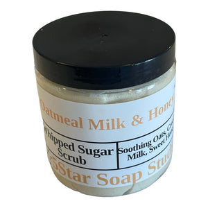 Oatmeal Milk & Honey Whipped Sugar Scrub